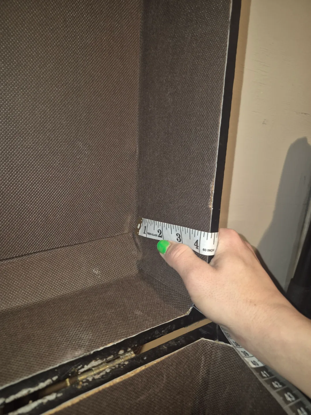 Vintage-Style Wooden Treasure Chest Trunk image indicator(6)