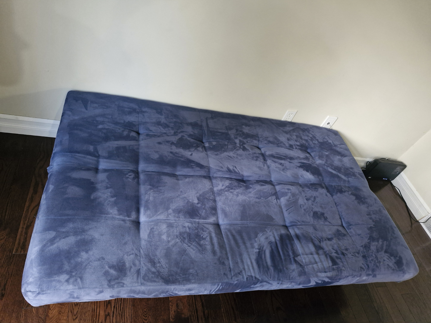 Grey Futon Sofa Bed - photo 3