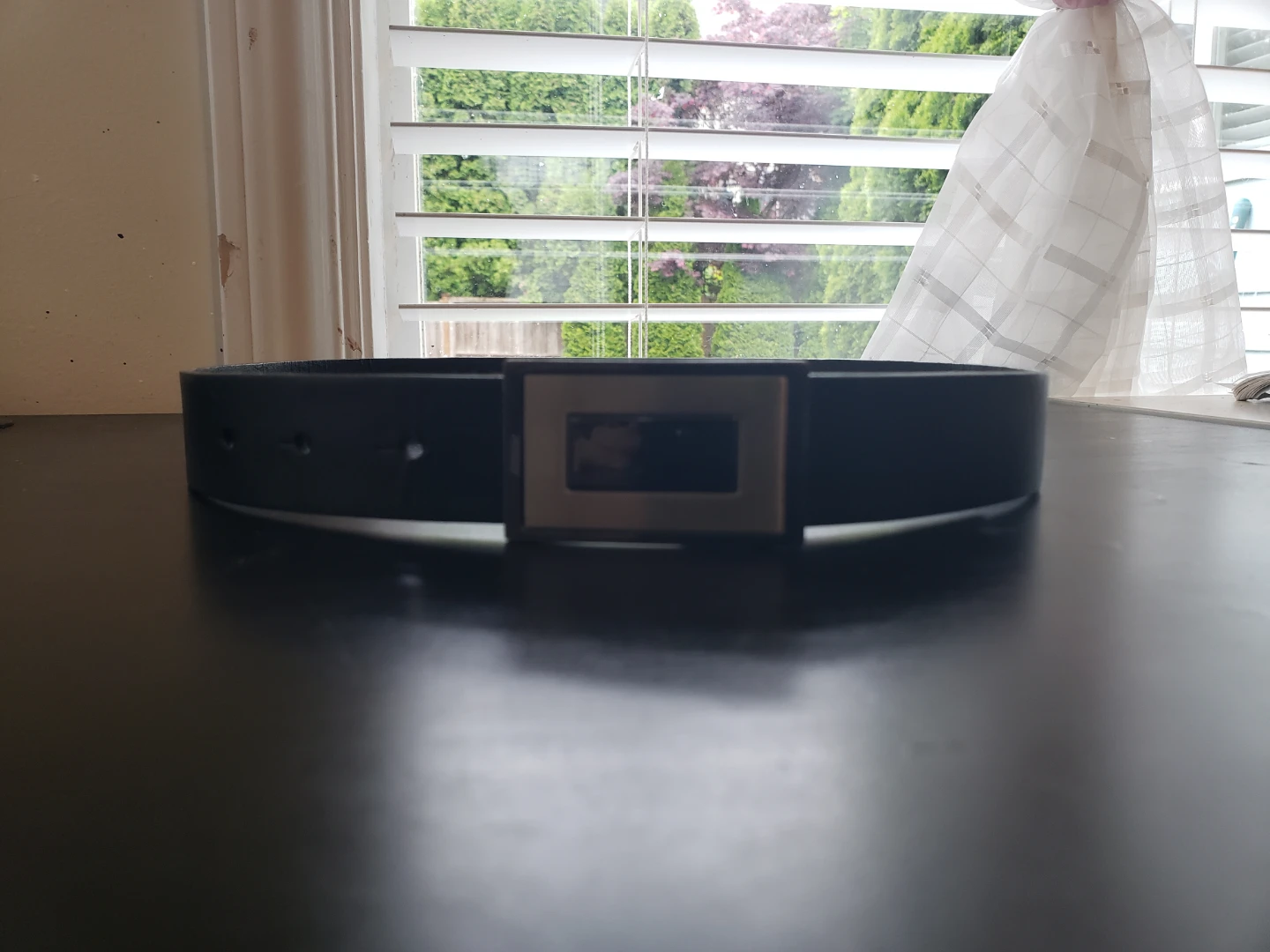Boys Black Leather Belt with Metal Buckle 🏒 - photo 2