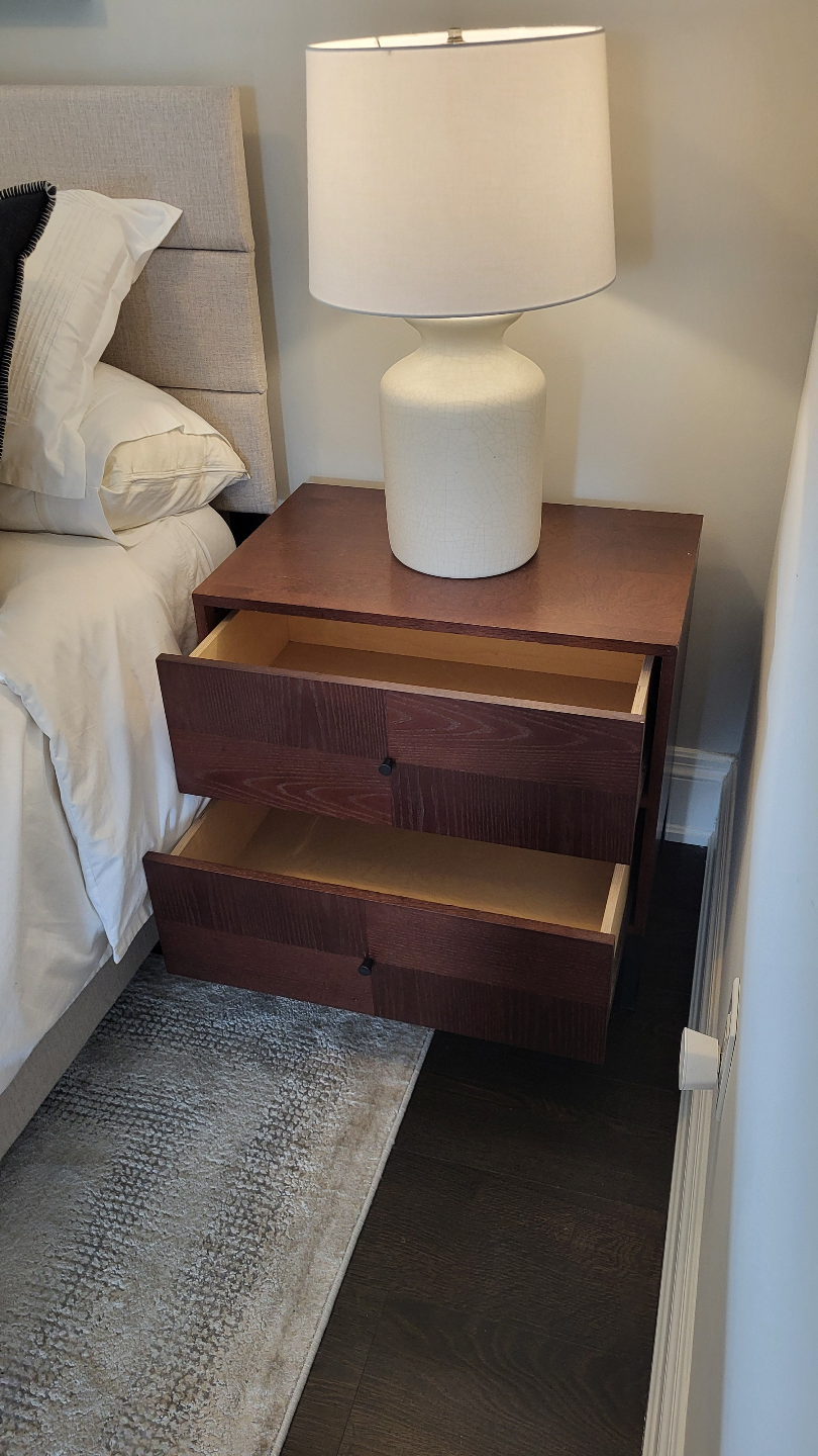 Wooden Nightstands (2) Midcentury Modern - photo 3