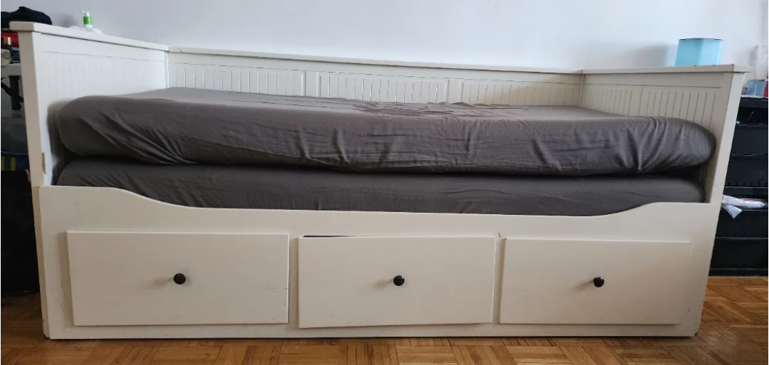 IKEA Hemnes Day Bed with 3 Drawers thumbnail