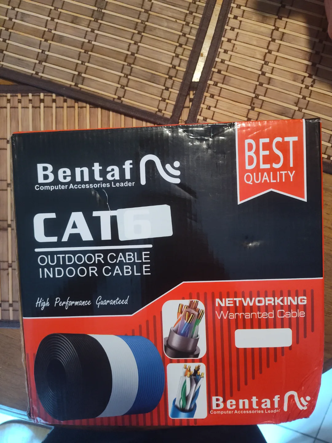 320 FT Cat6 Ethernet Cable - Blue thumbnail