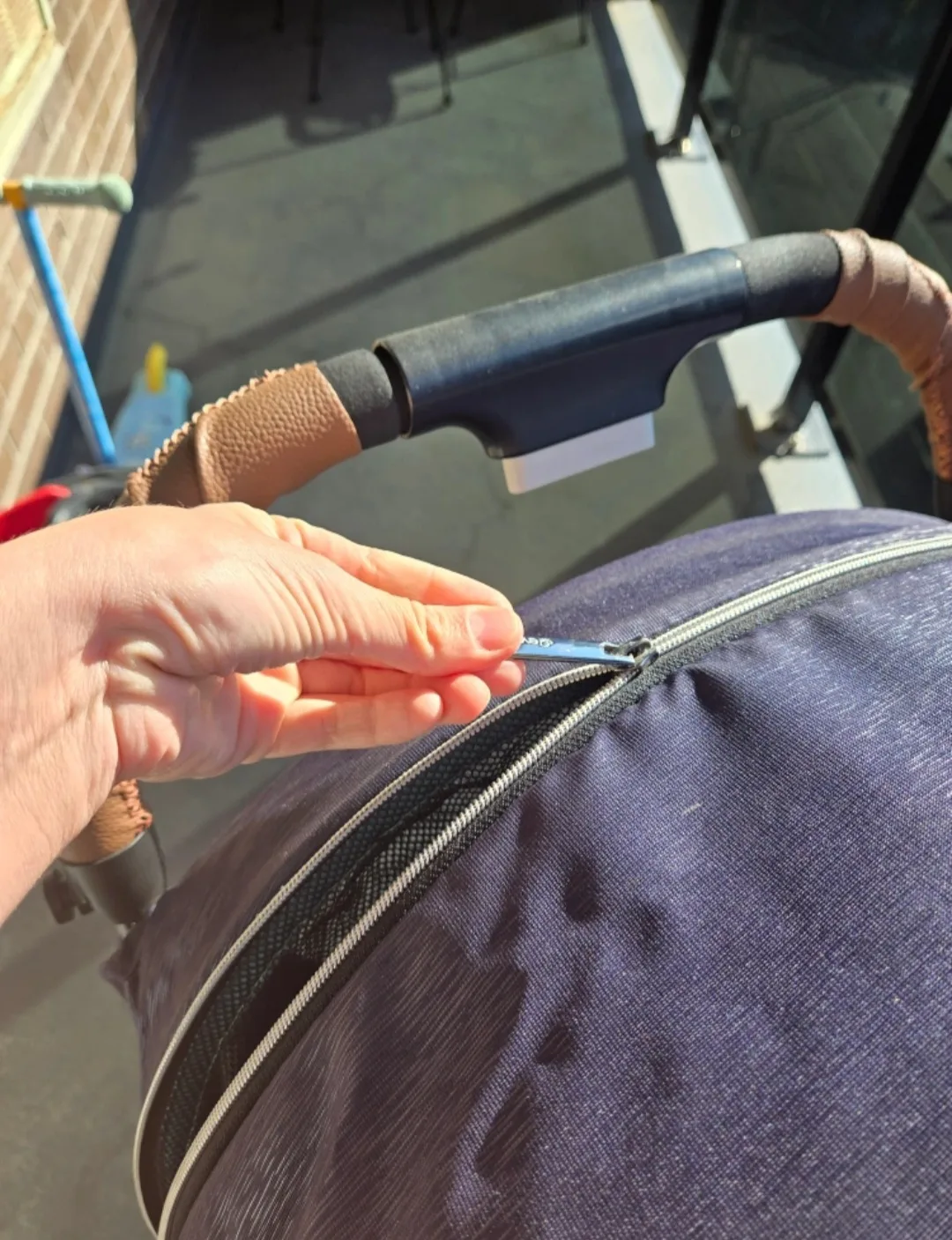 Evenflo Otto Foldable Stroller - Blue image indicator(5)