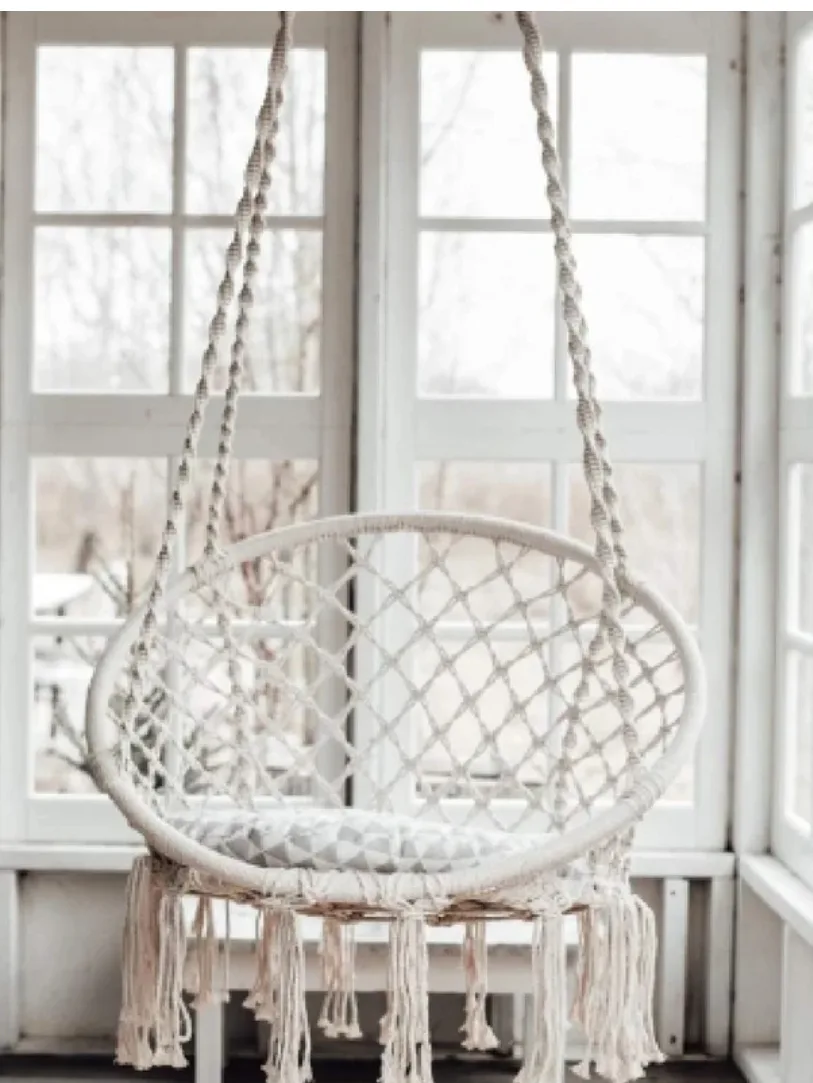 Hanging Hammok Chair (Wicker style) image indicator(6)