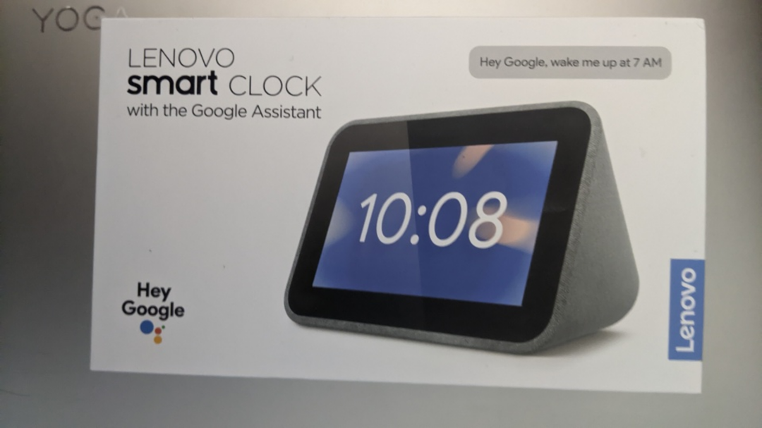 Lenovo Smart Clock with Google Assistant 🧡