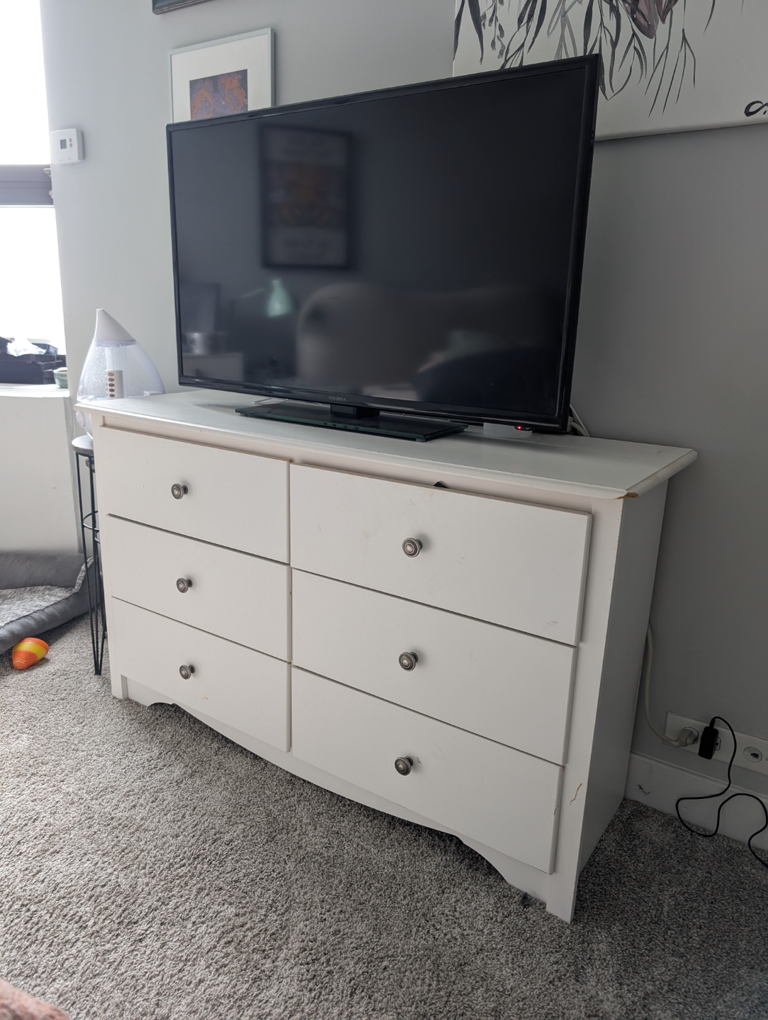 White IKEA 6-Drawer Dresser - photo 3