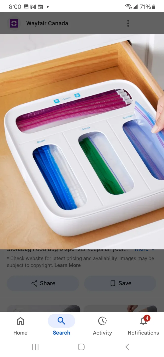 YouCopia  Ziploc Bag Dispenser image indicator(3)