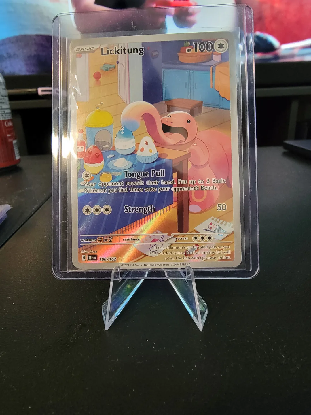 Pokemon Card - Lickitung 180/162 thumbnail
