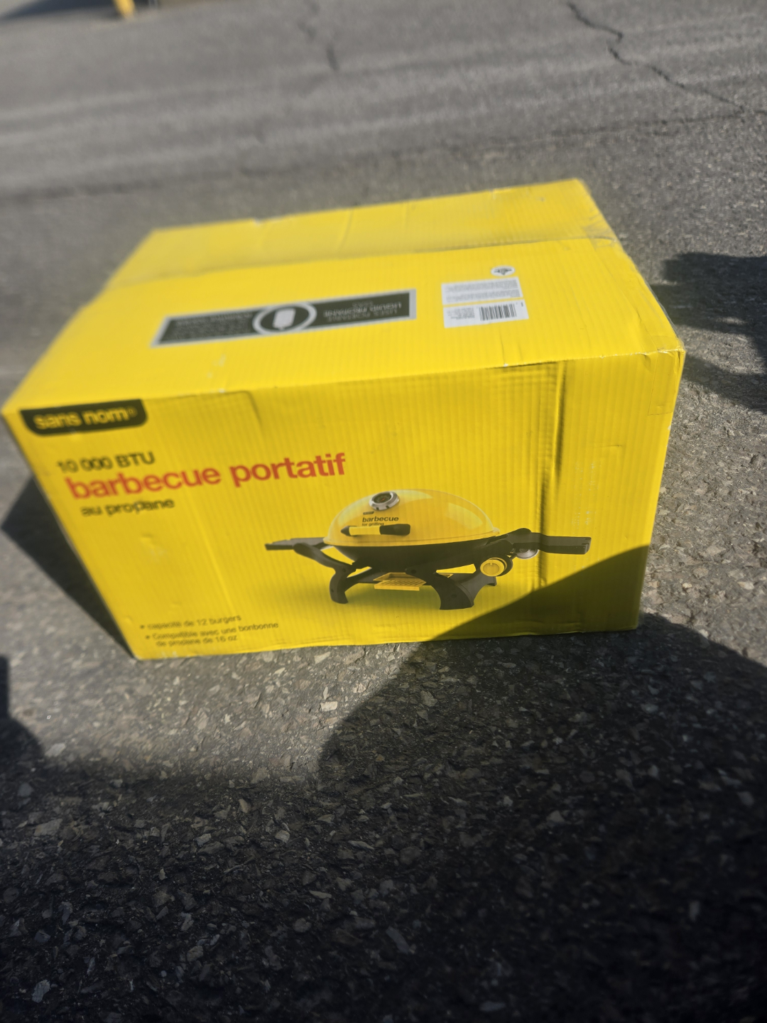 Sans Nom 10,000 BTU Portable Propane BBQ