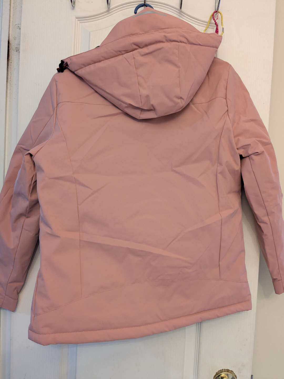 Women's Pink Heated Winter Coat Jacket - photo 5