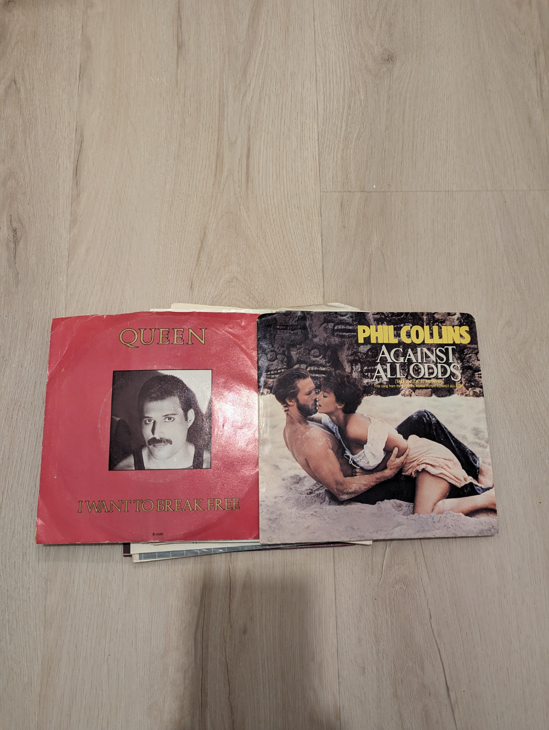Queen & Phil Collins Vinyl Records