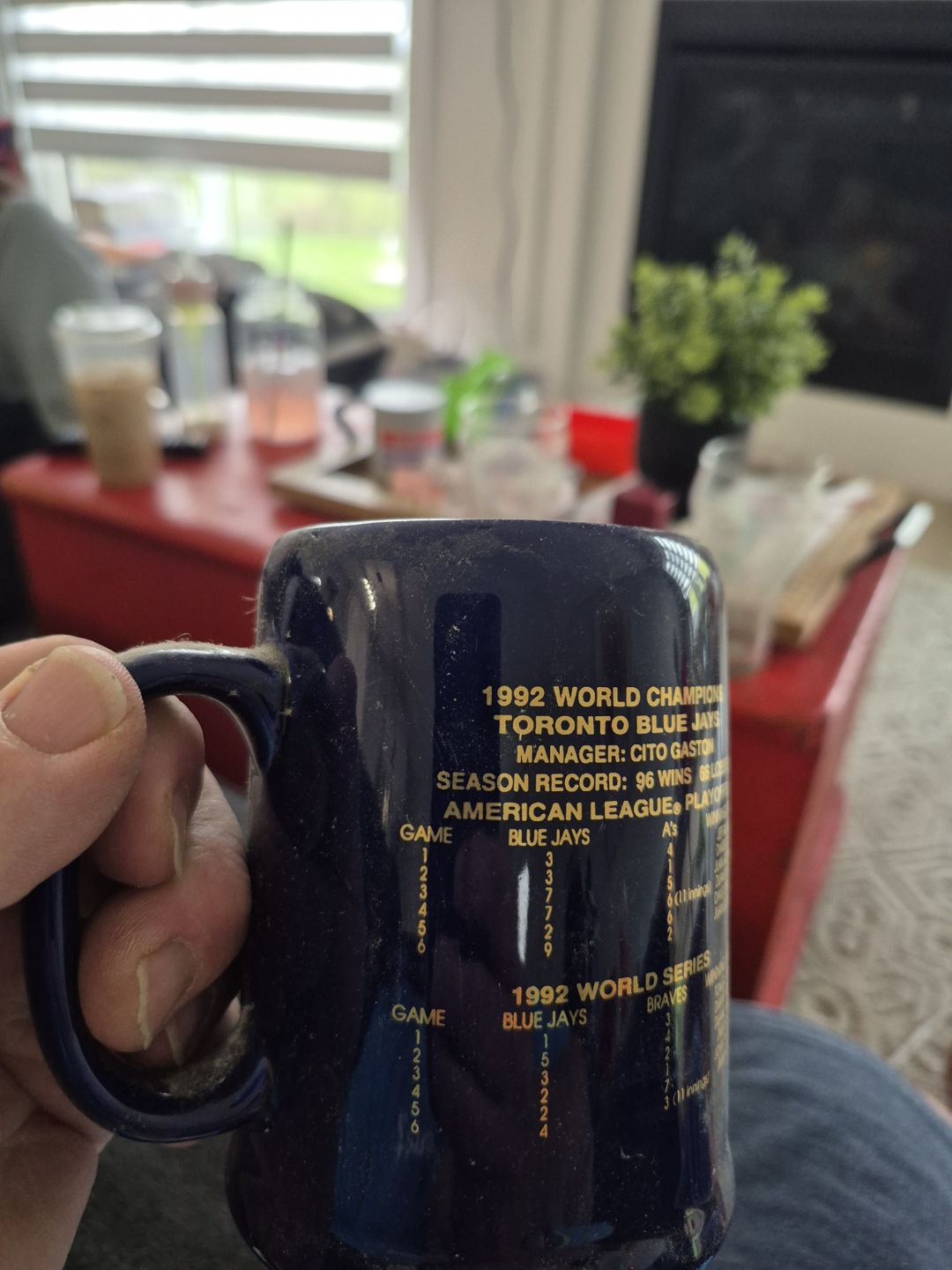 1992 Toronto Blue Jays World Series Champions Mug - photo 4