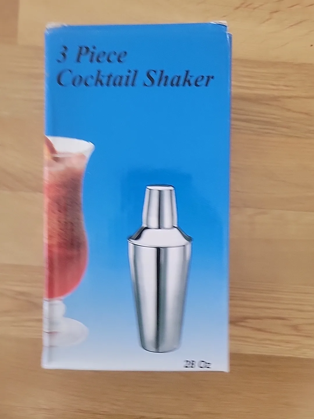 3-Piece Cocktail Shaker Set - Stainless Steel image indicator(2)