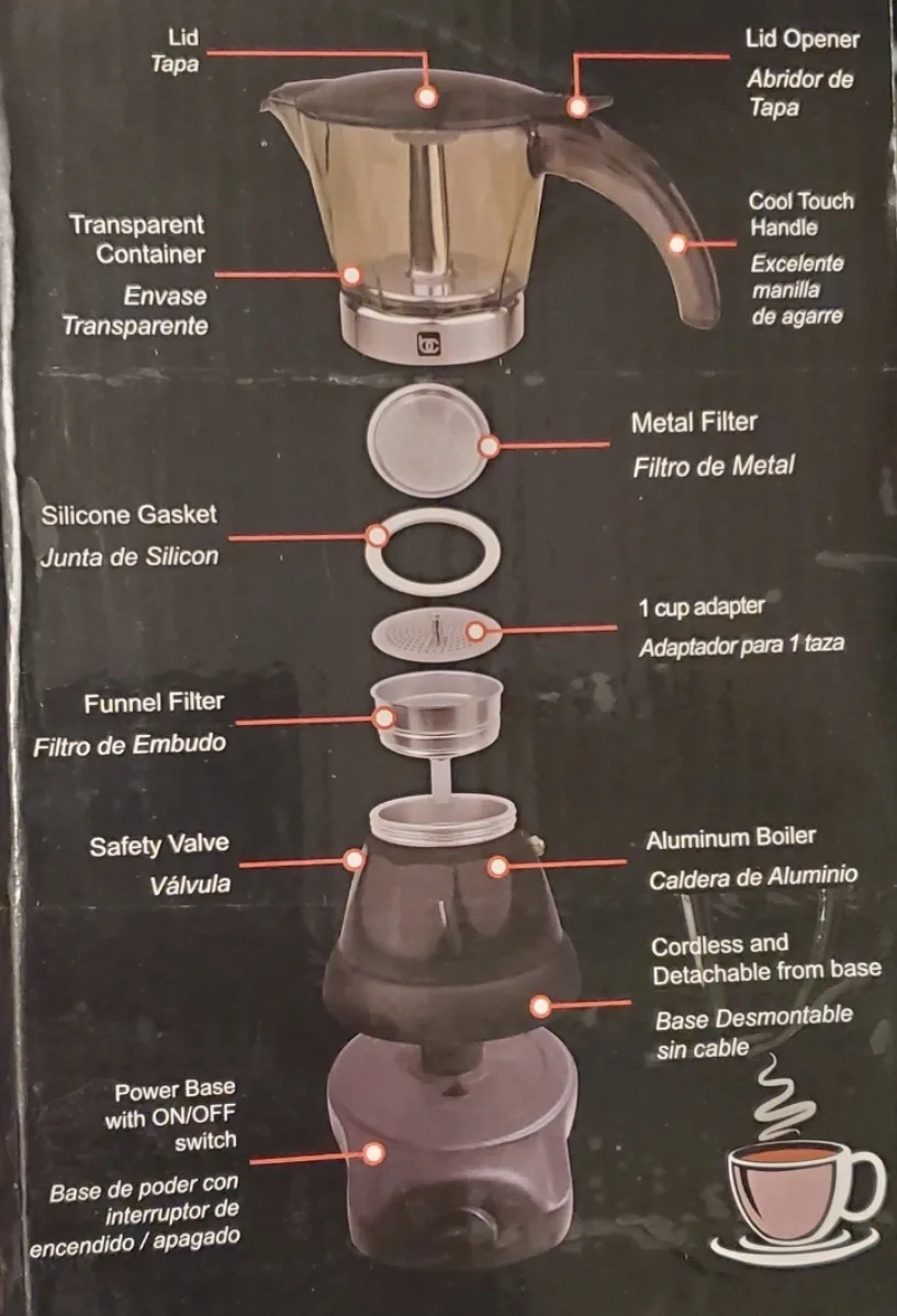 Portable Espresso Coffee Maker image indicator(2)