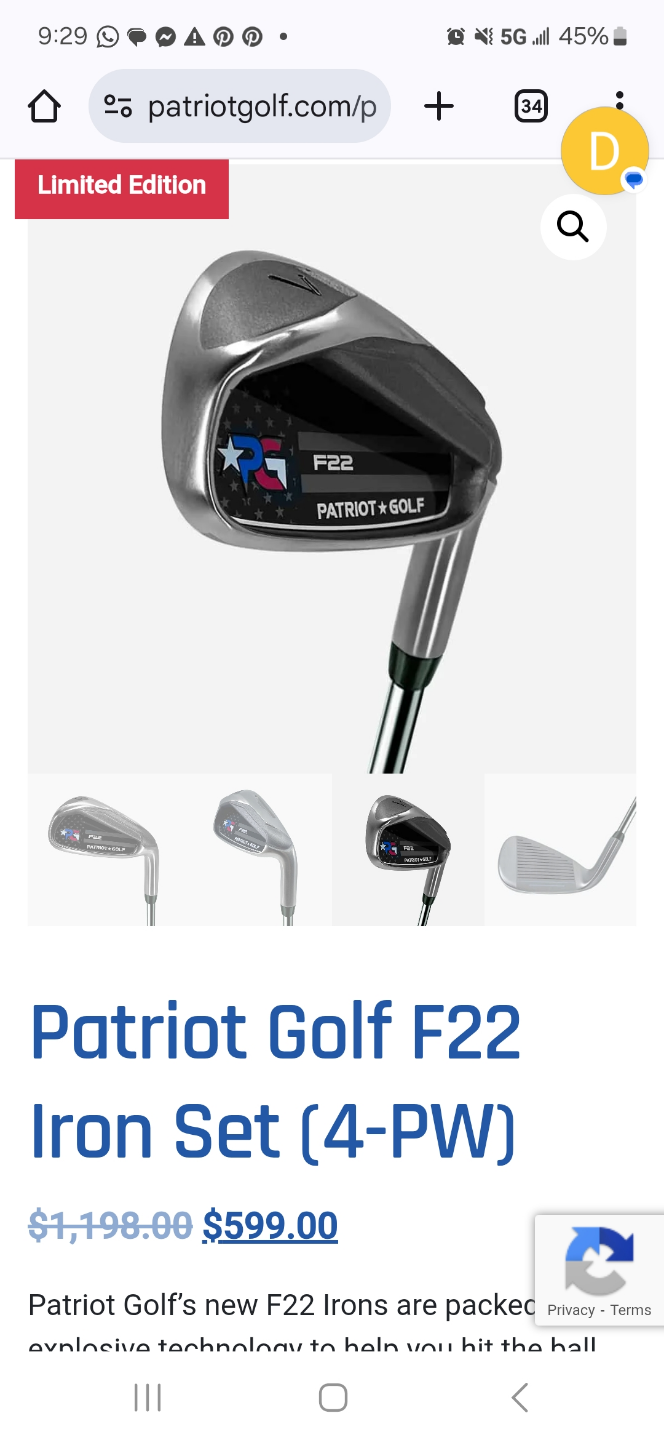 Golf clubs Right Hand Mens - photo 3