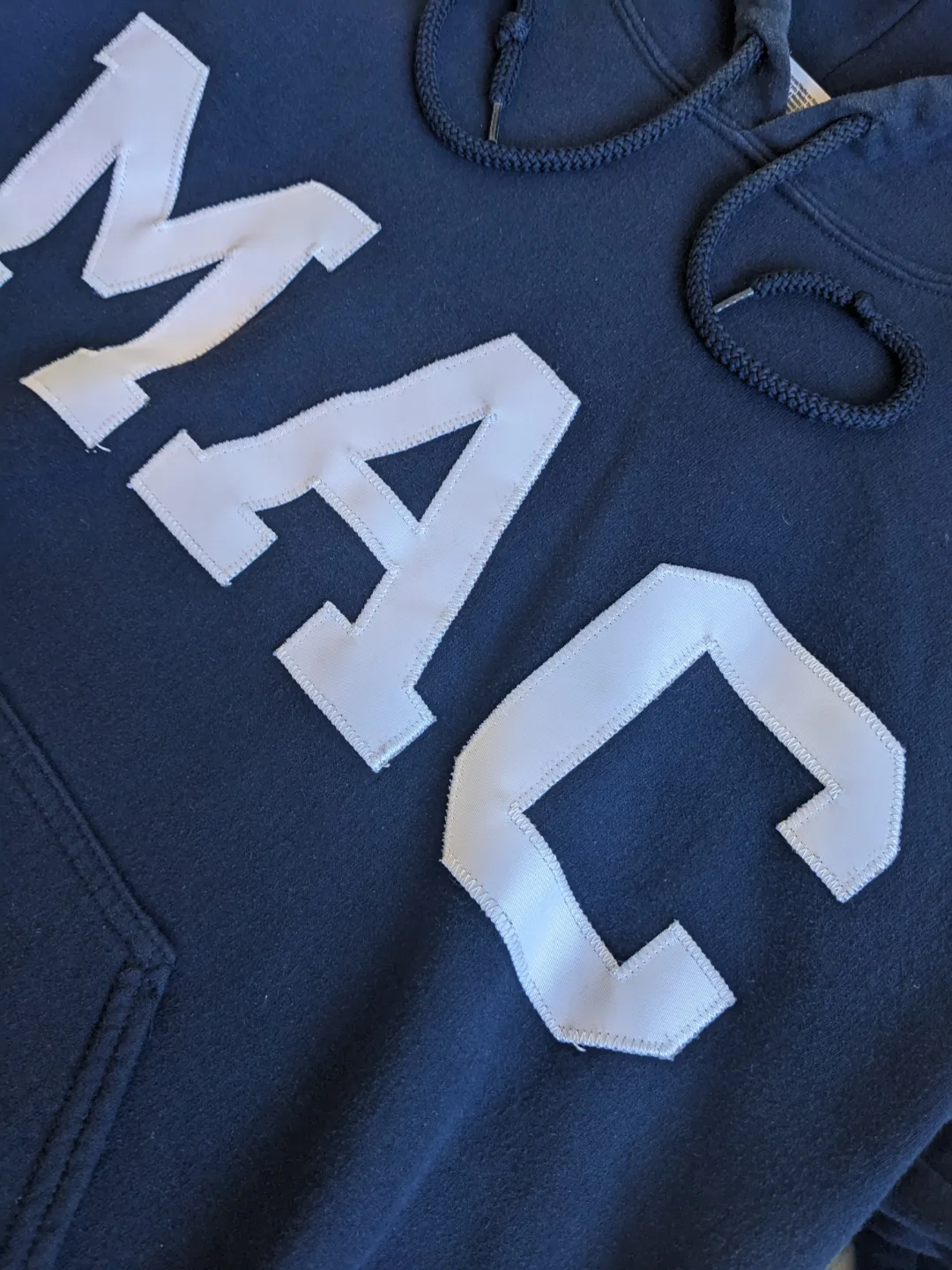 Gildan Navy Blue MAC Hoodie image indicator(2)