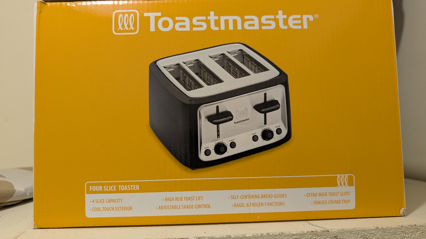 Toastmaster Four-Slice Toaster