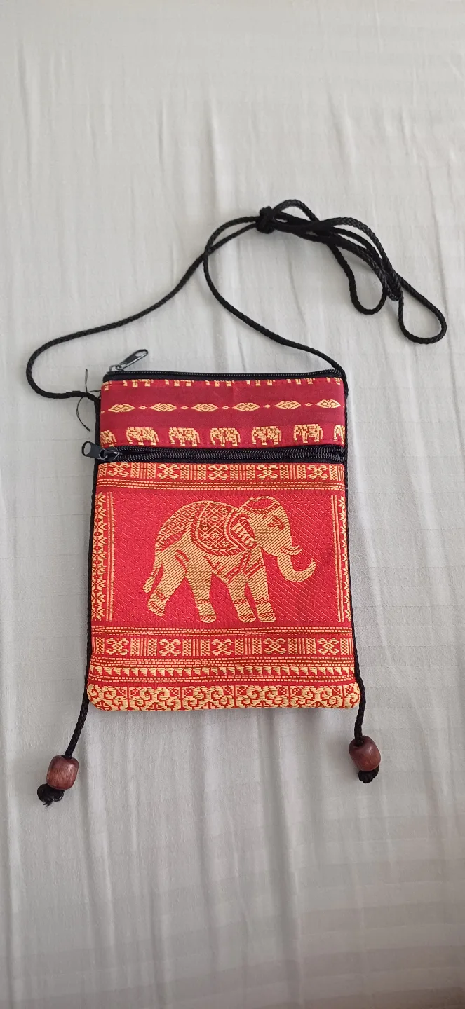 #freecycle - Elephant Print Crossbody Bag thumbnail