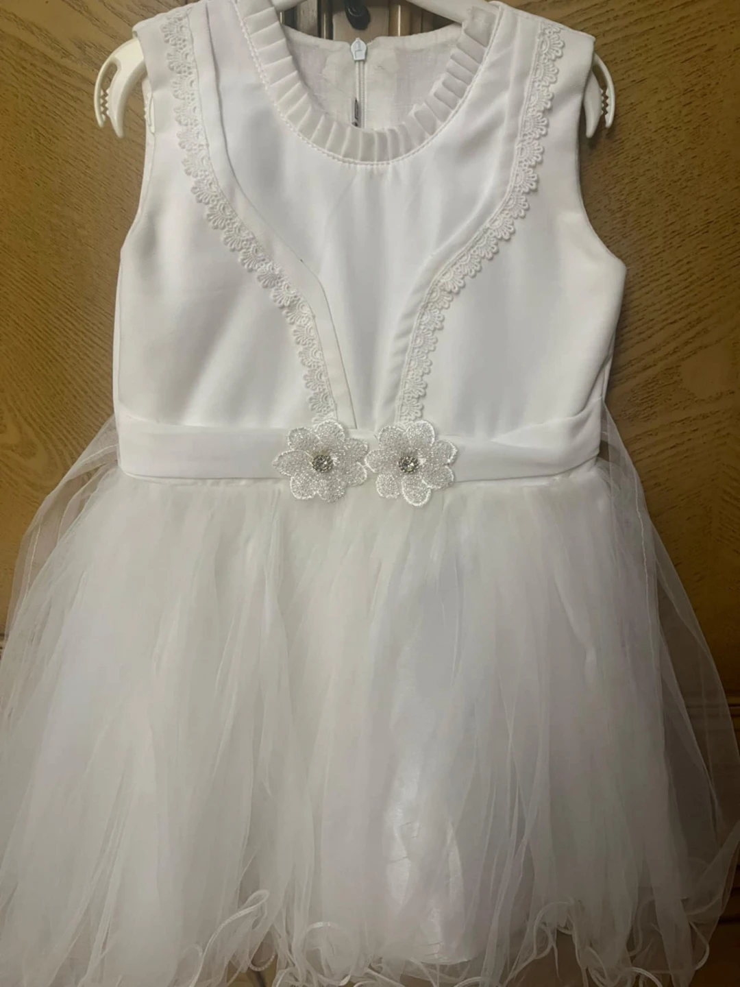 Adorable White Flower Girl Dress