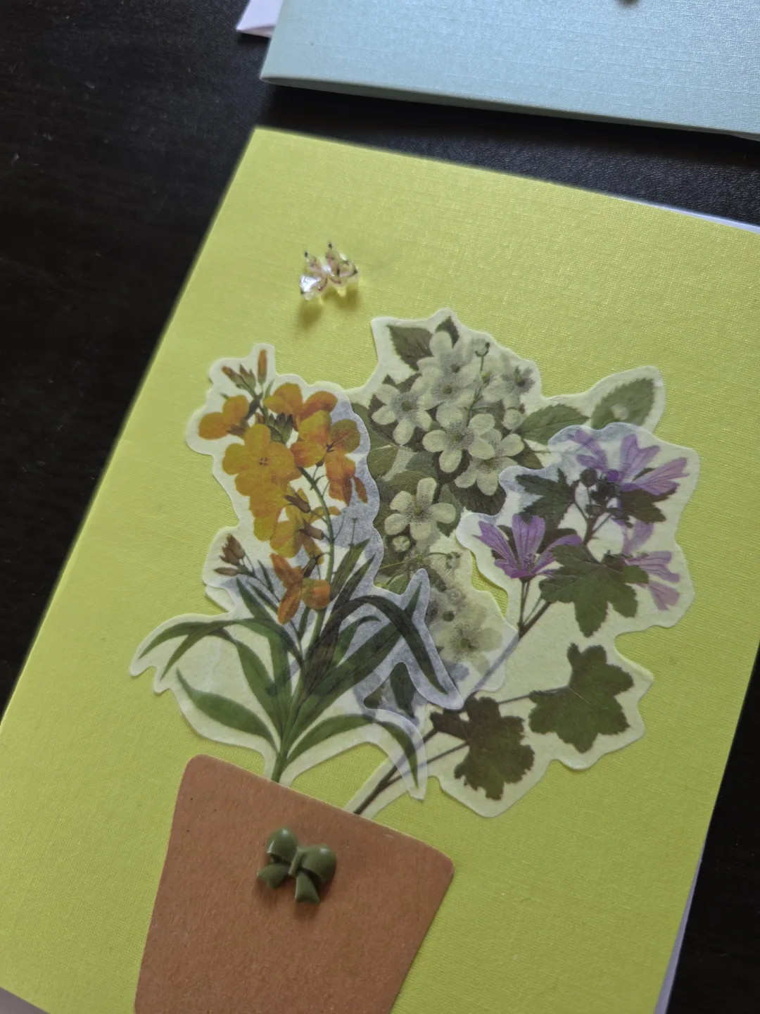 Set of Four Floral Greeting Cards image indicator(2)
