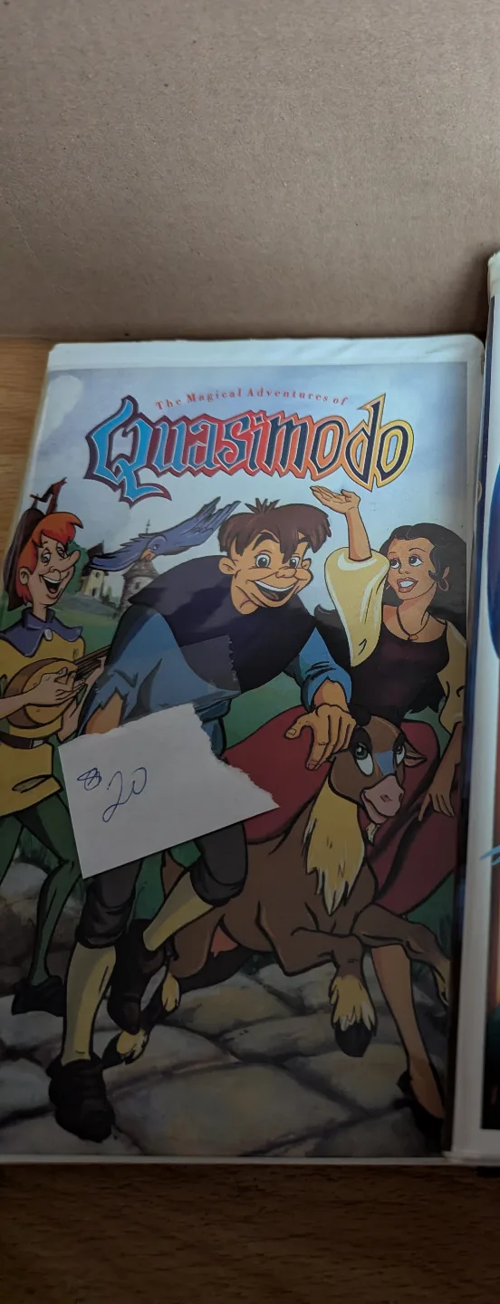 The Magical Adventures of Quasimodo VHS thumbnail