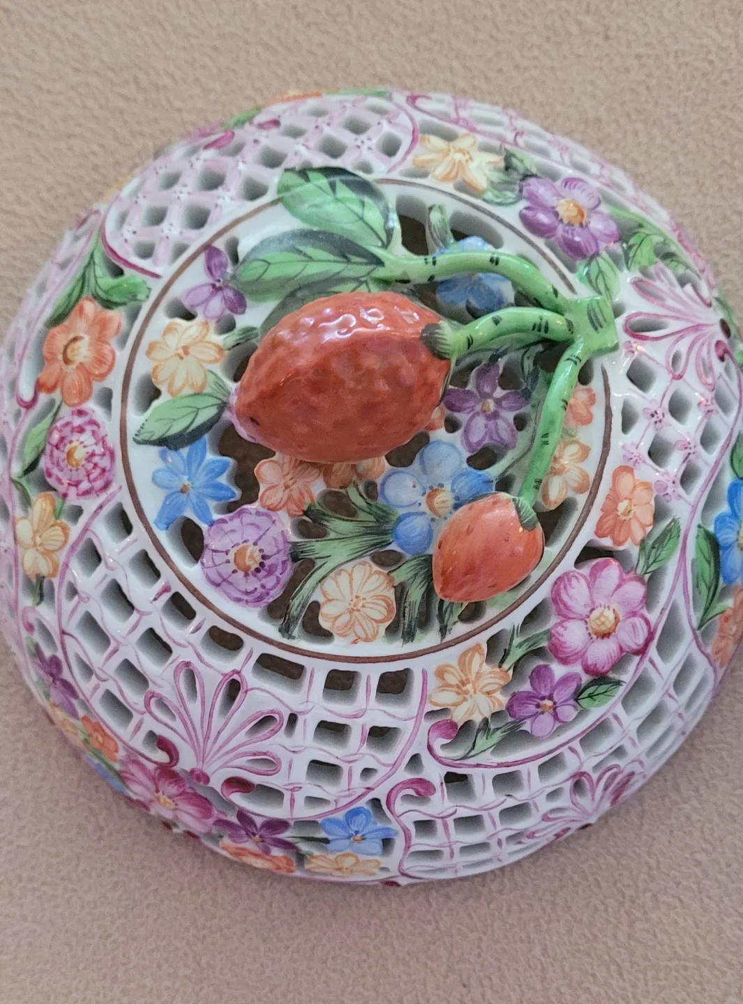 Herend Untique Porcelain  Candy Box from the 1943🧡 image indicator(3)