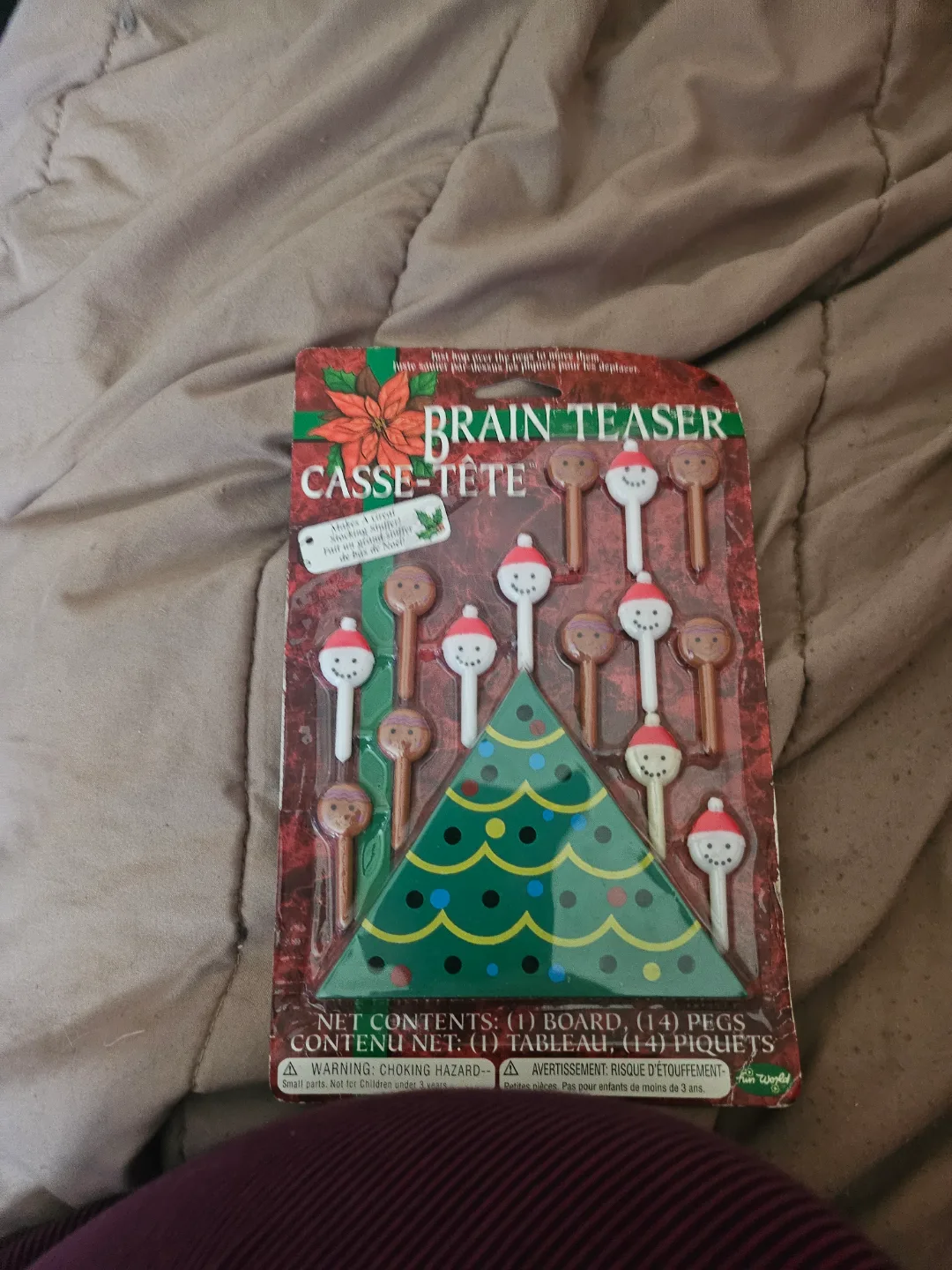 Vintage Christmas Brain Teaser Game thumbnail