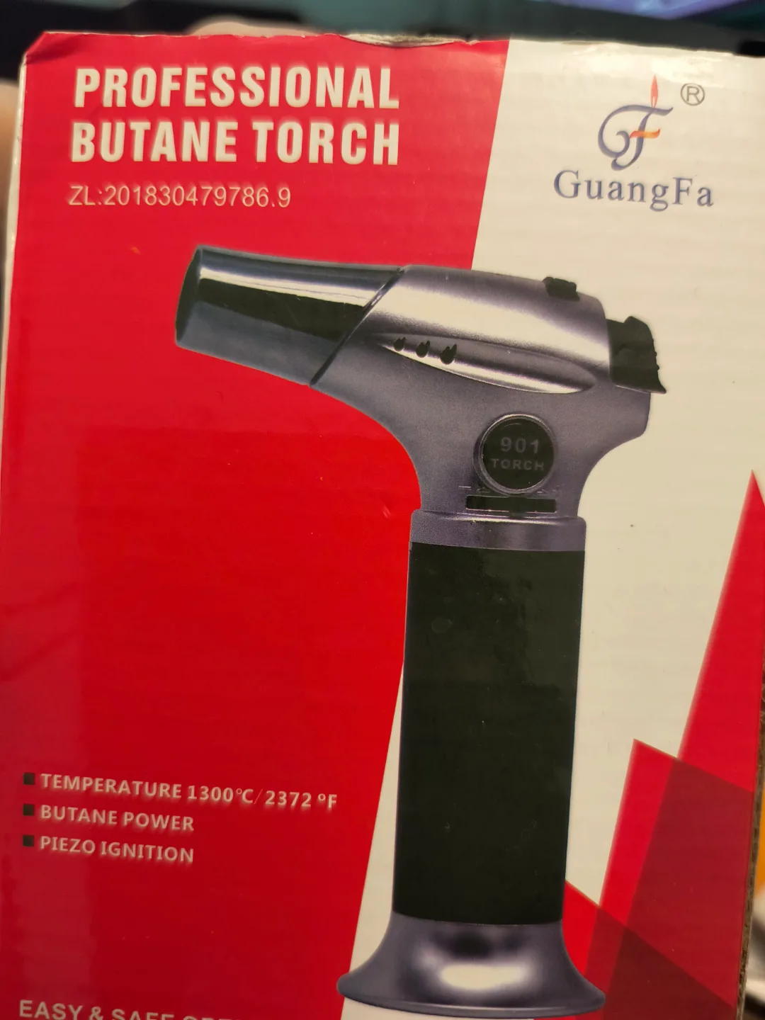 Professional Butane Torch - Piezo Ignition thumbnail