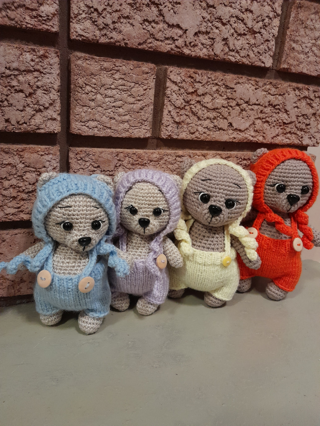 Handmade Crochet Teddy Bear