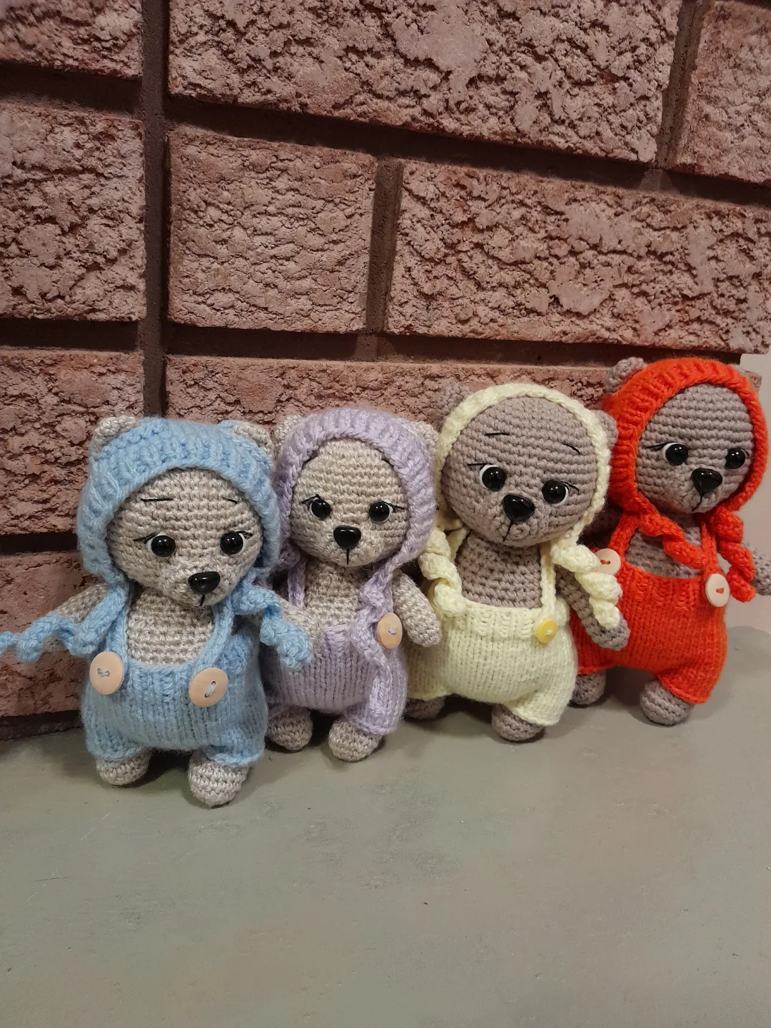 Handmade Crochet Teddy Bear thumbnail