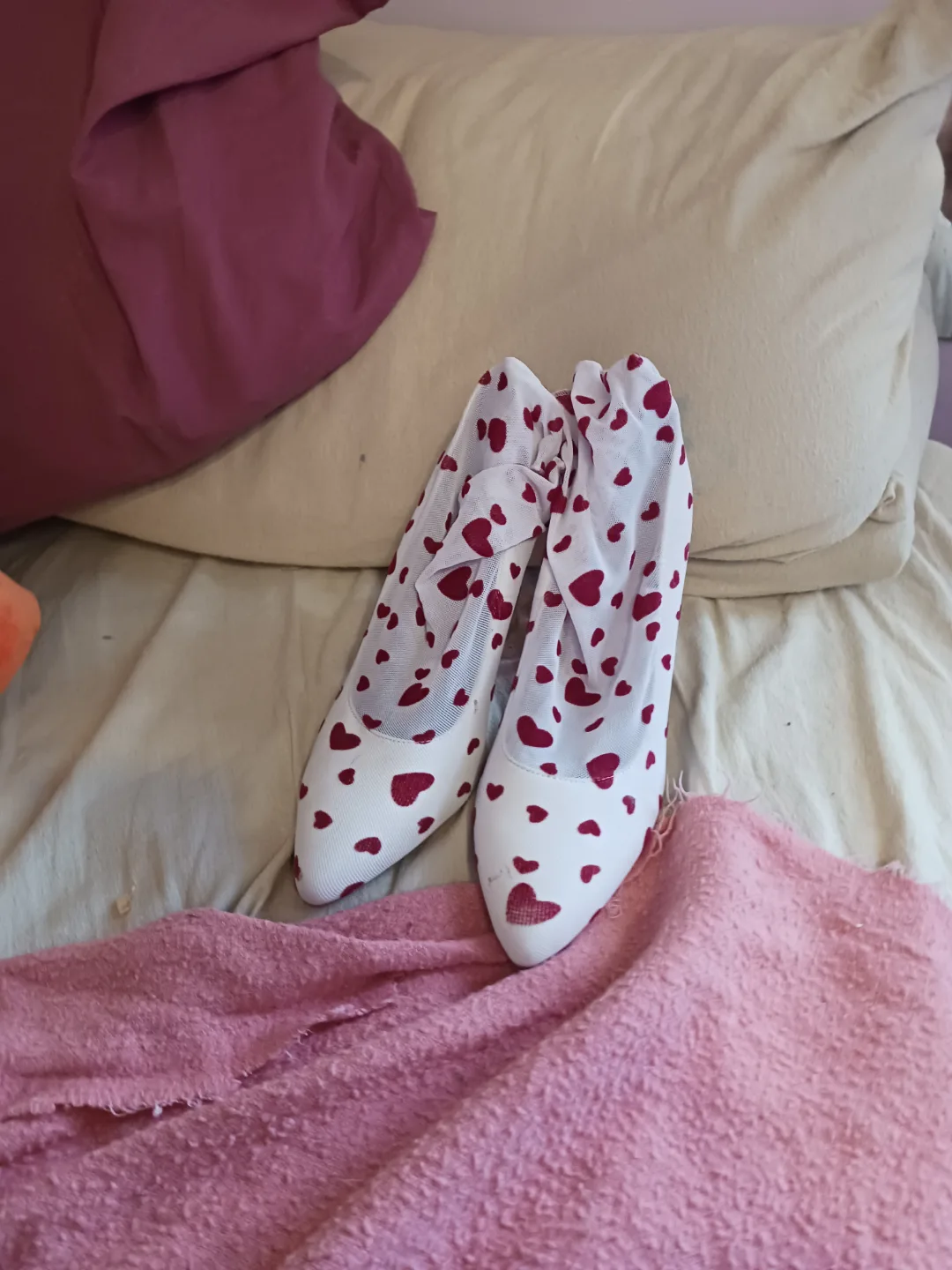 Feelin' Lovesick Sock Booties Sugar Thrillz high heels image indicator(2)