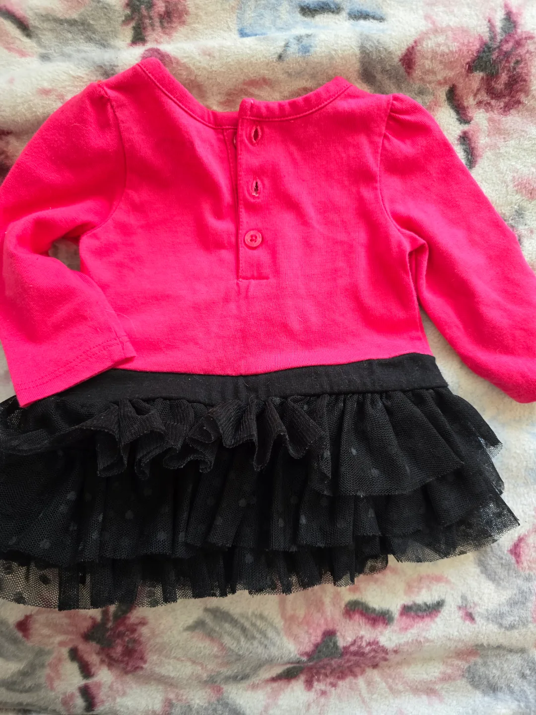 Juicy Couture Baby Girl's Pink & Black Tutu Dress - 3M image indicator(2)