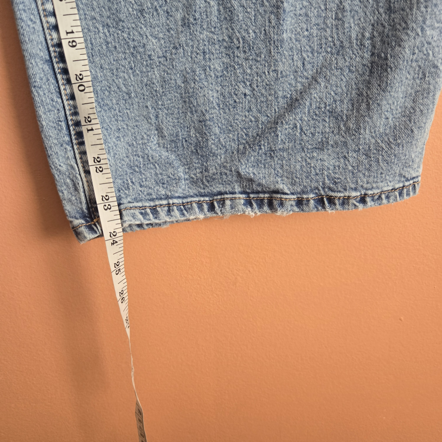 H&M Women's Light Wash Wide Leg Crop Jeans - photo 5
