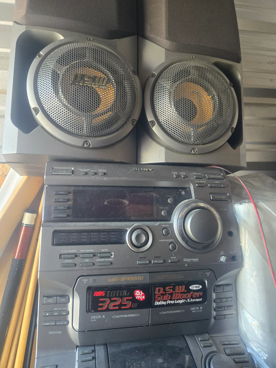 Sony LBT-W900AU Stereo System with Subwoofer thumbnail