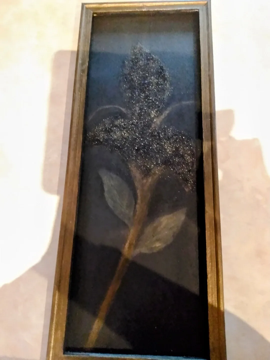 Framed Pressed Flower Art handmade image indicator(2)