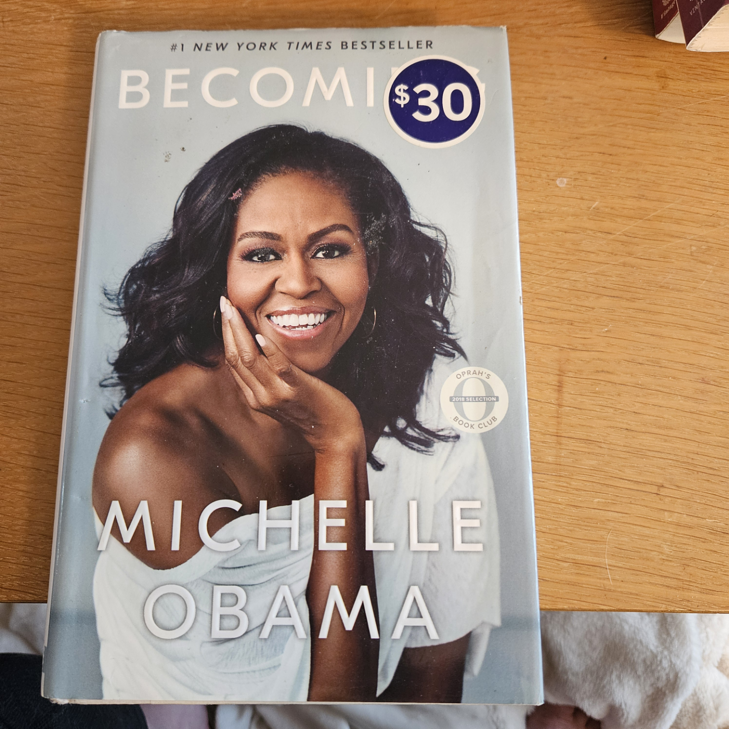 Becoming by Michelle Obama - Hardcover Book