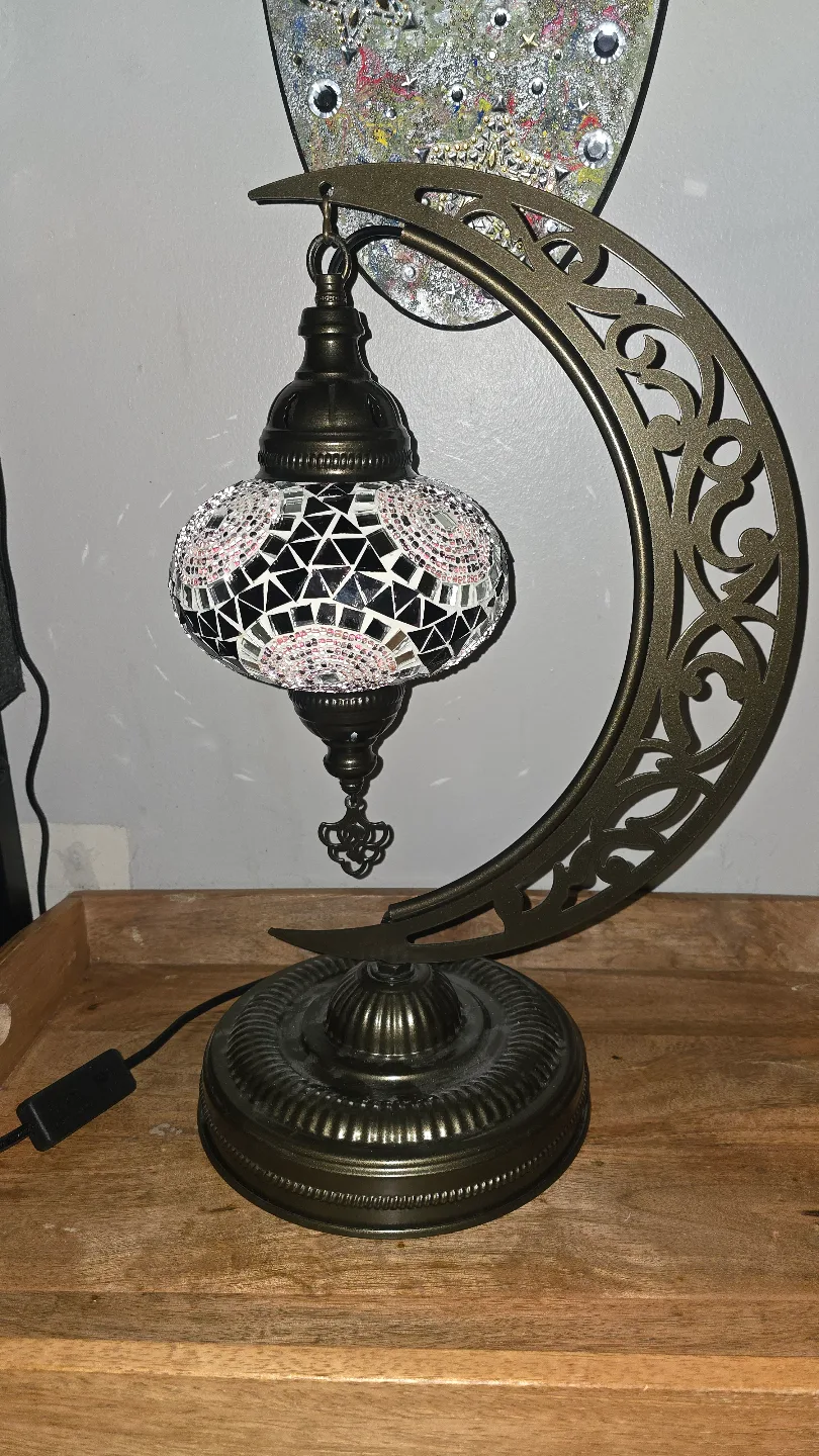 Turkish Moon Table Lamp image indicator(4)