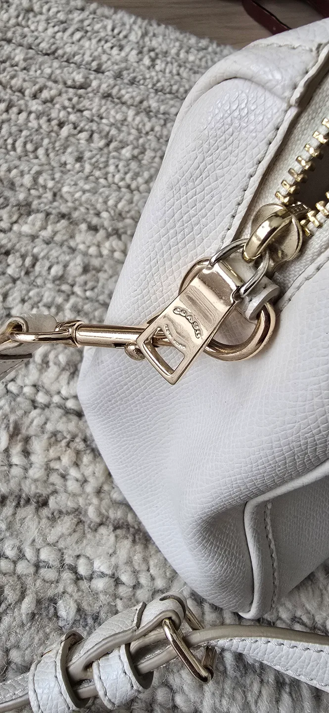 Coach Off White Leather Mini Bennett Satchel image indicator(3)