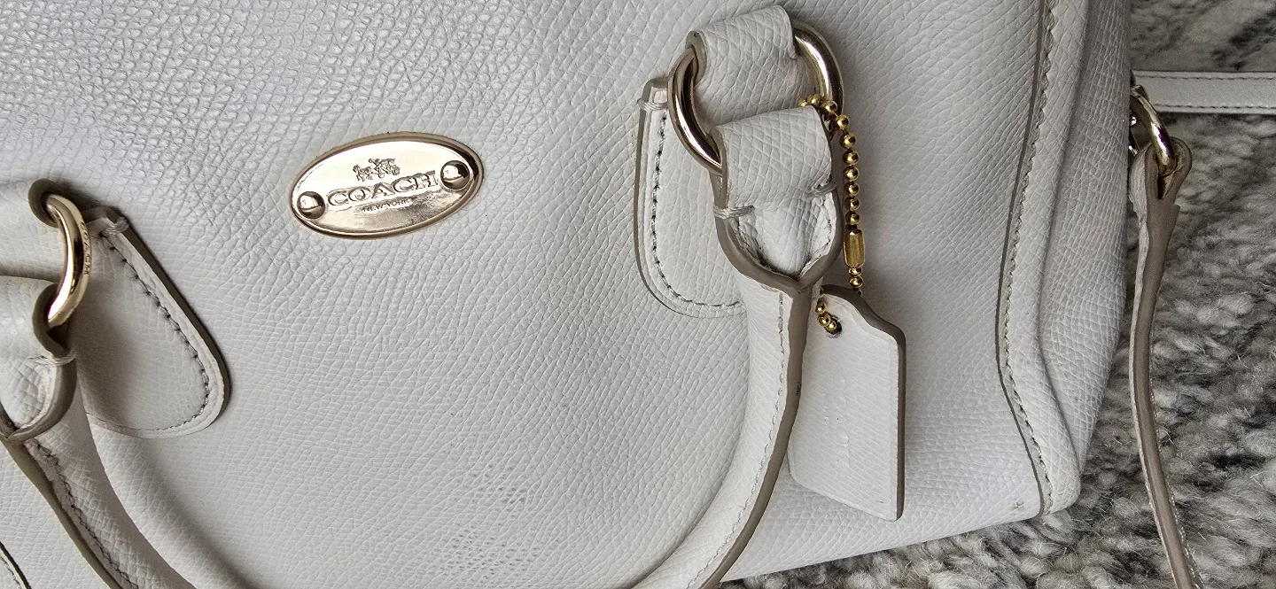 Coach Off White Leather Mini Bennett Satchel image indicator(4)