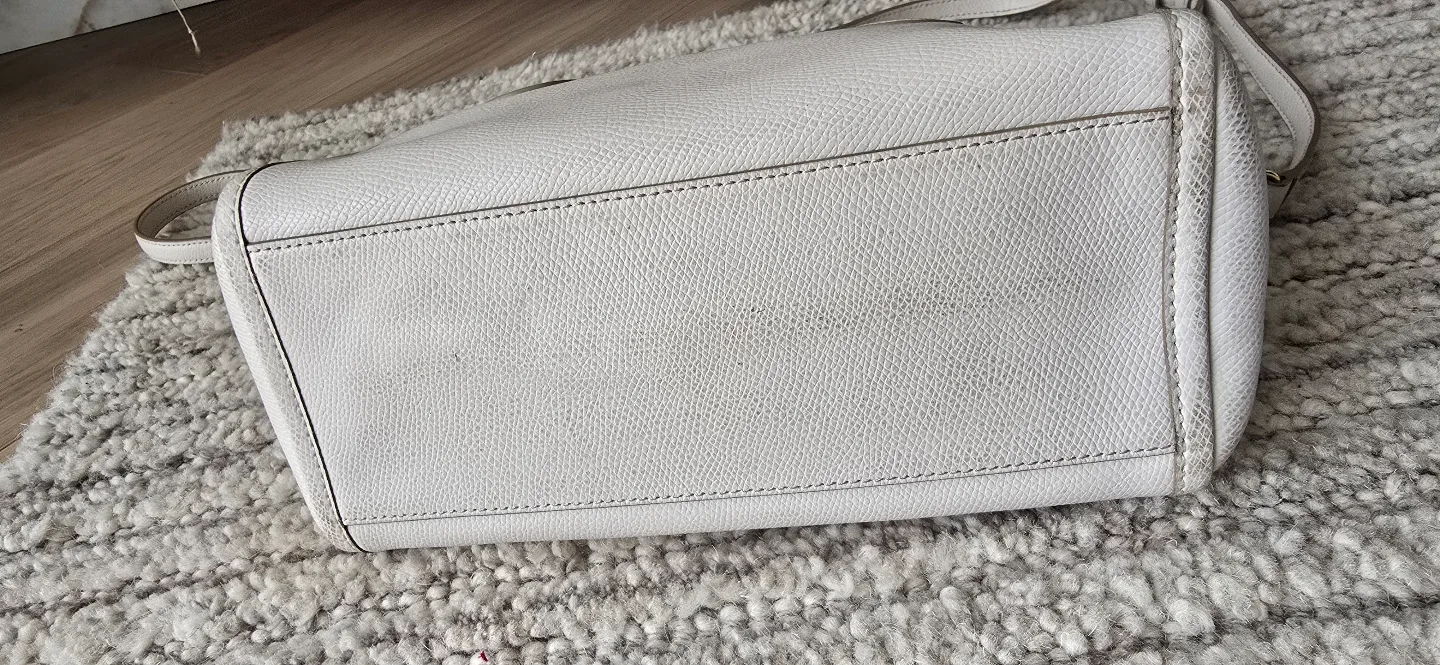 Coach Off White Leather Mini Bennett Satchel image indicator(7)