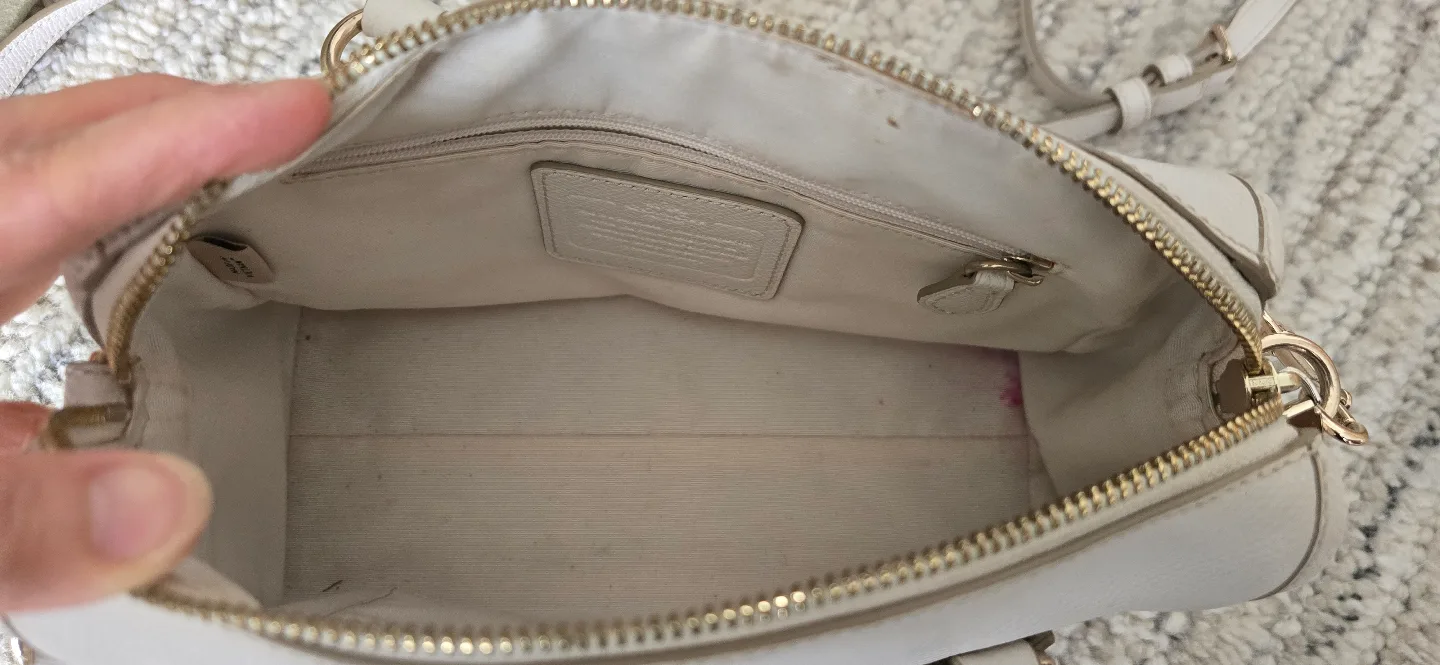 Coach Off White Leather Mini Bennett Satchel image indicator(8)