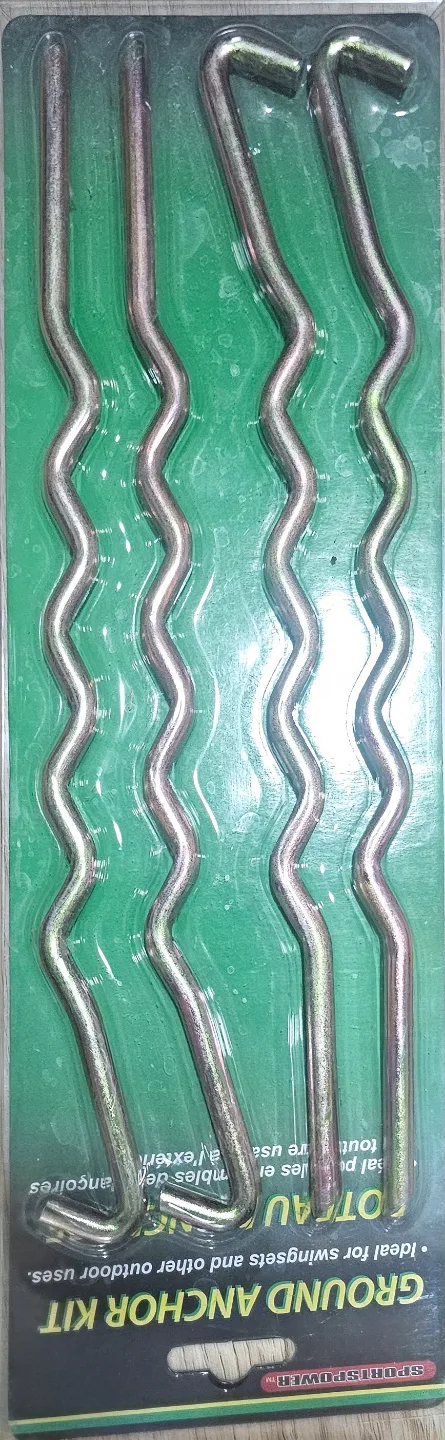Ground Anchor Kit - 4 Pack thumbnail