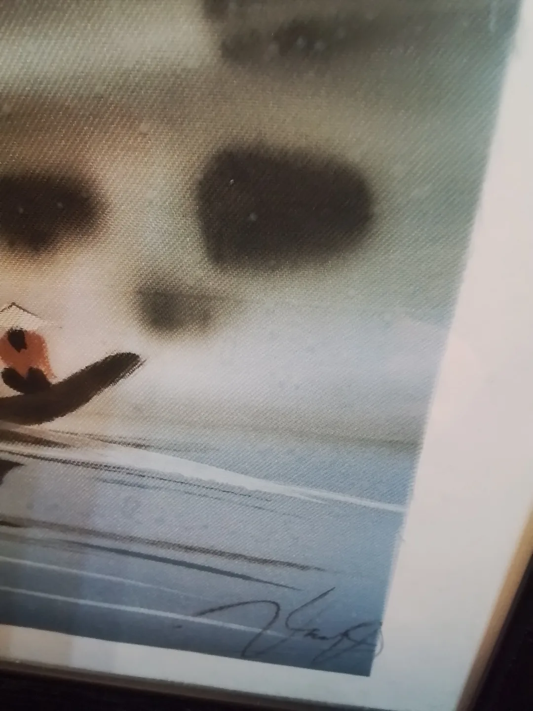 Vietnamese Traditional Silk Painting Signed image indicator(3)