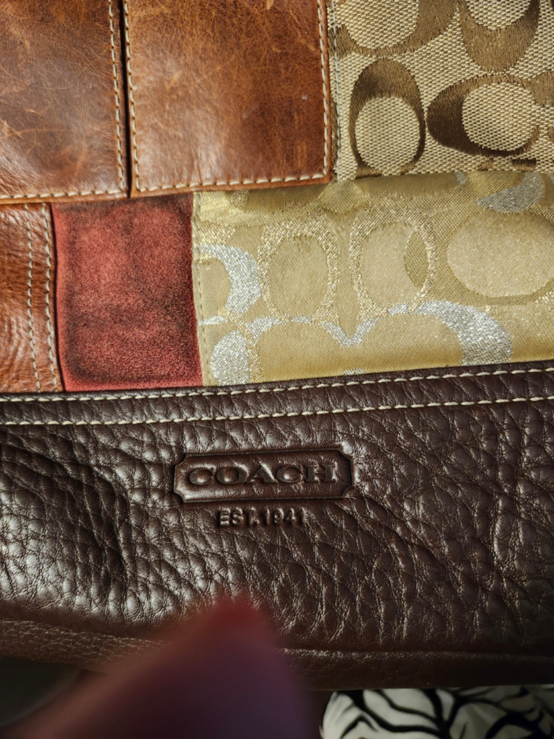Coach Patchwork Tote Bag - photo 2