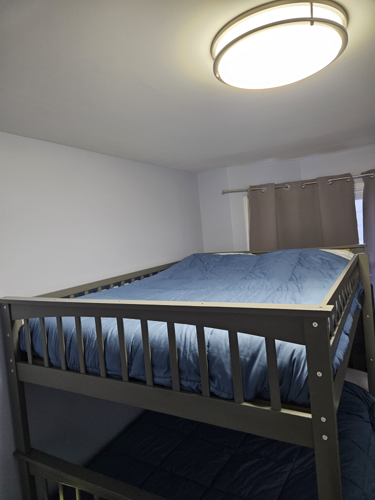 Grey full over Full Bunk Bed - photo 3