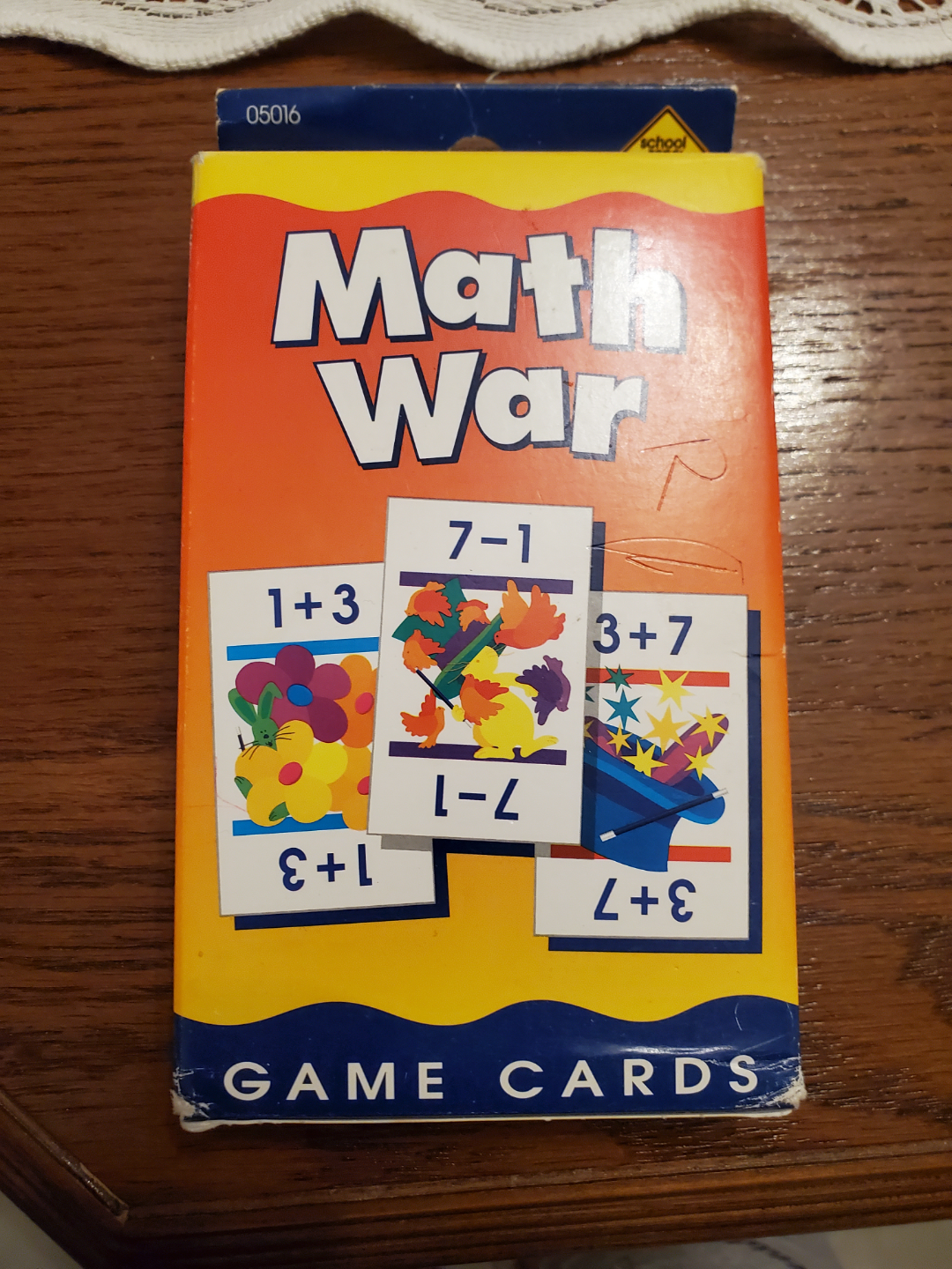 Math War Game Cards