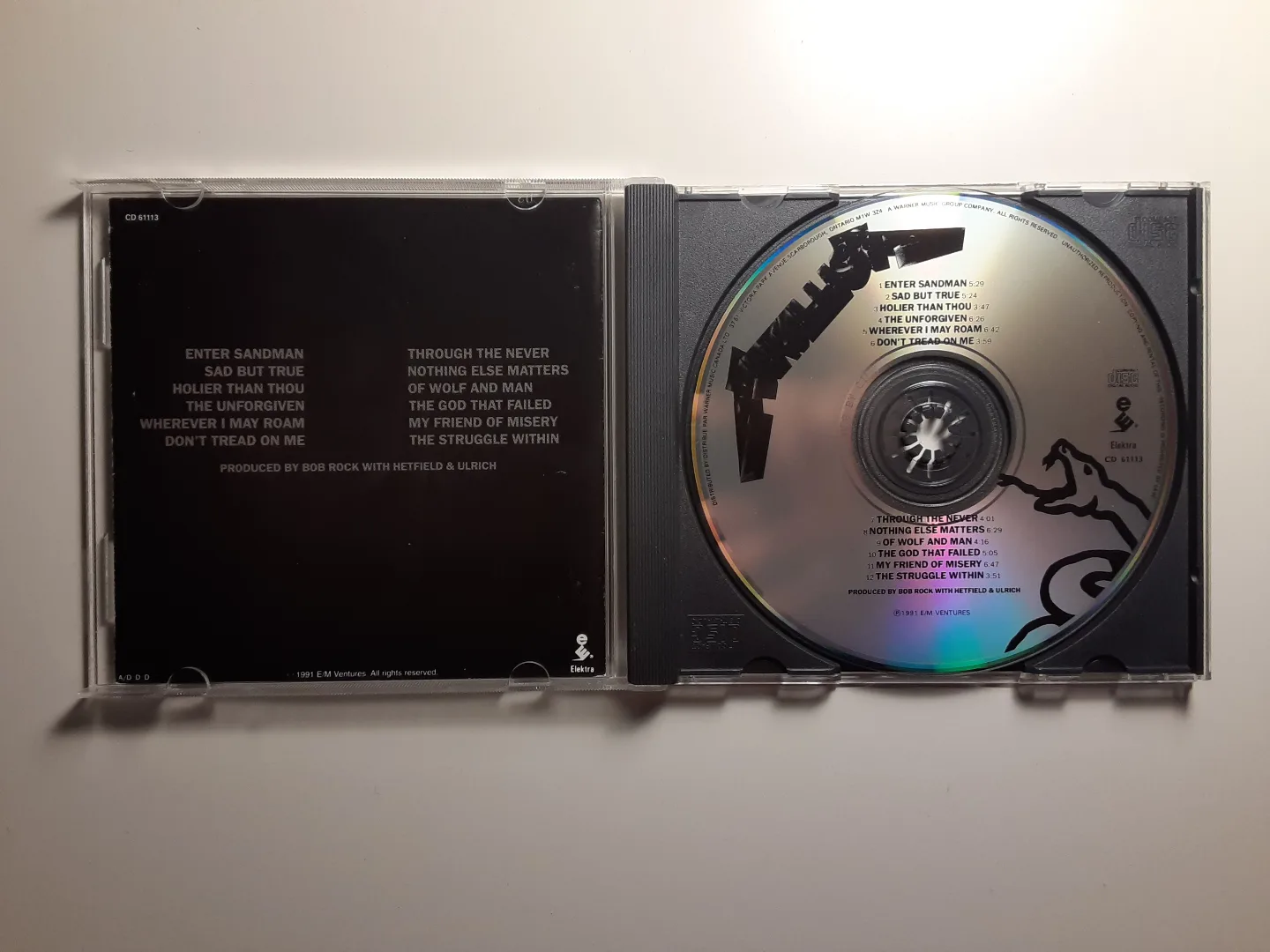 Metallica - Metallica (Black Album) | CD image indicator(2)