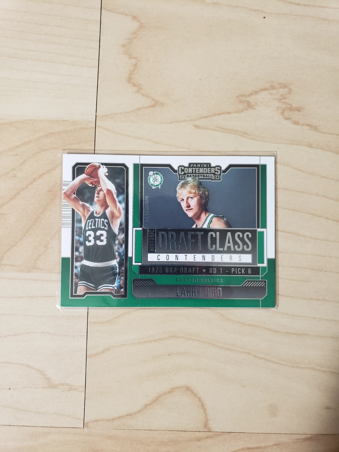 Larry Bird 1978 NBA Draft Panini Contenders Basketball Card 🏒