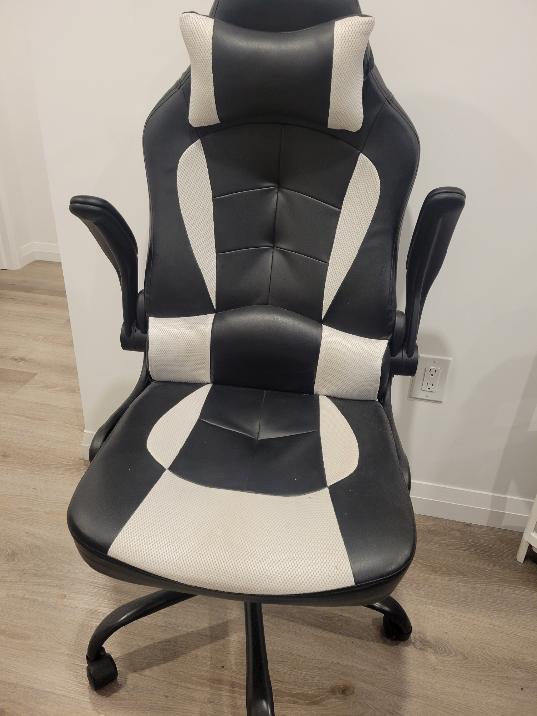 Black and White Office Chair