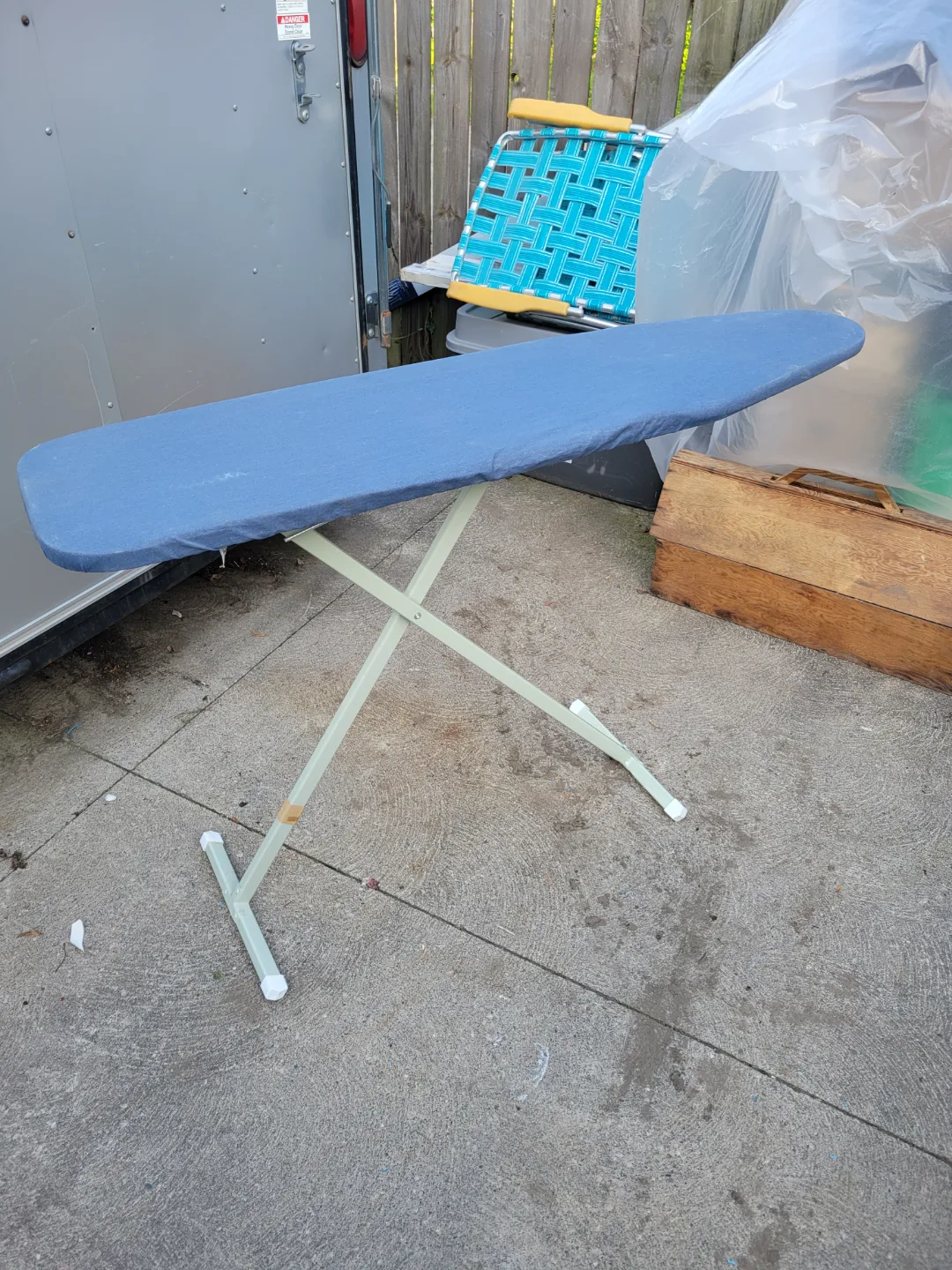 Nearly new ironing board thumbnail